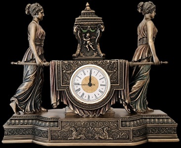 Imponerende Art Deco Ur